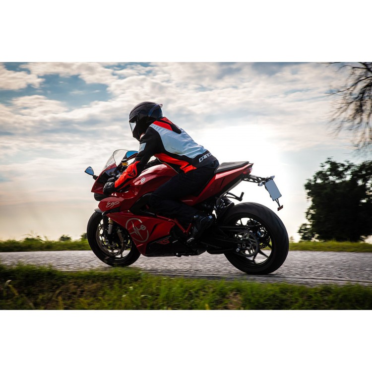 man riding an energica EGO+ RS