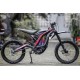 ruby red sur-ron lb x youth electric dirt bike